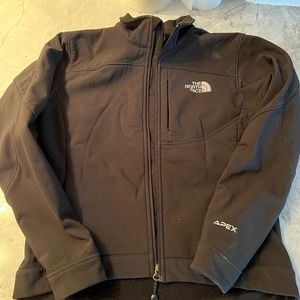 The North Face Women’s Apex original soft shell jacket black size small
